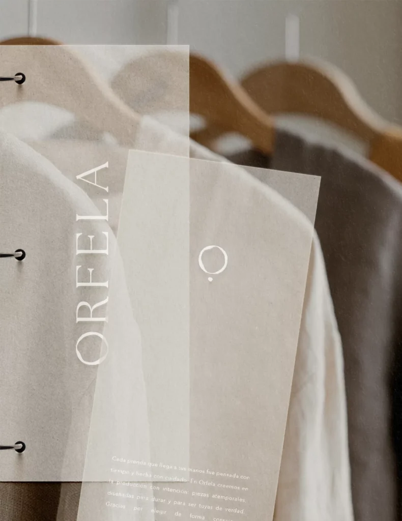 Branding Orfela - aplicación de marca 1 - Mutatis Estudio